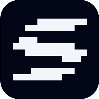 Stringout icon, dark variant